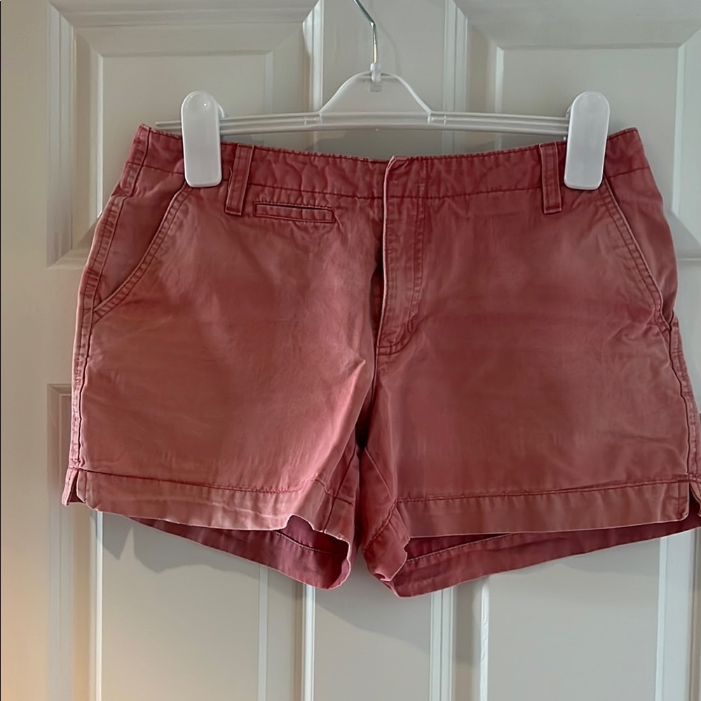 Old Navy Pink Bermuda Shorts Casual Cotton Blend